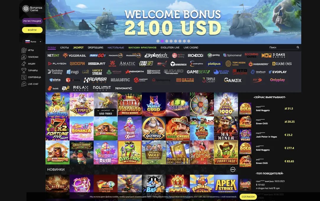 Bonanza Game casino